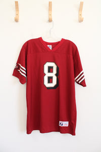 Logo 7 Vintage San Francisco 49ers #8 Young Jersey | Youth XL (18/20)