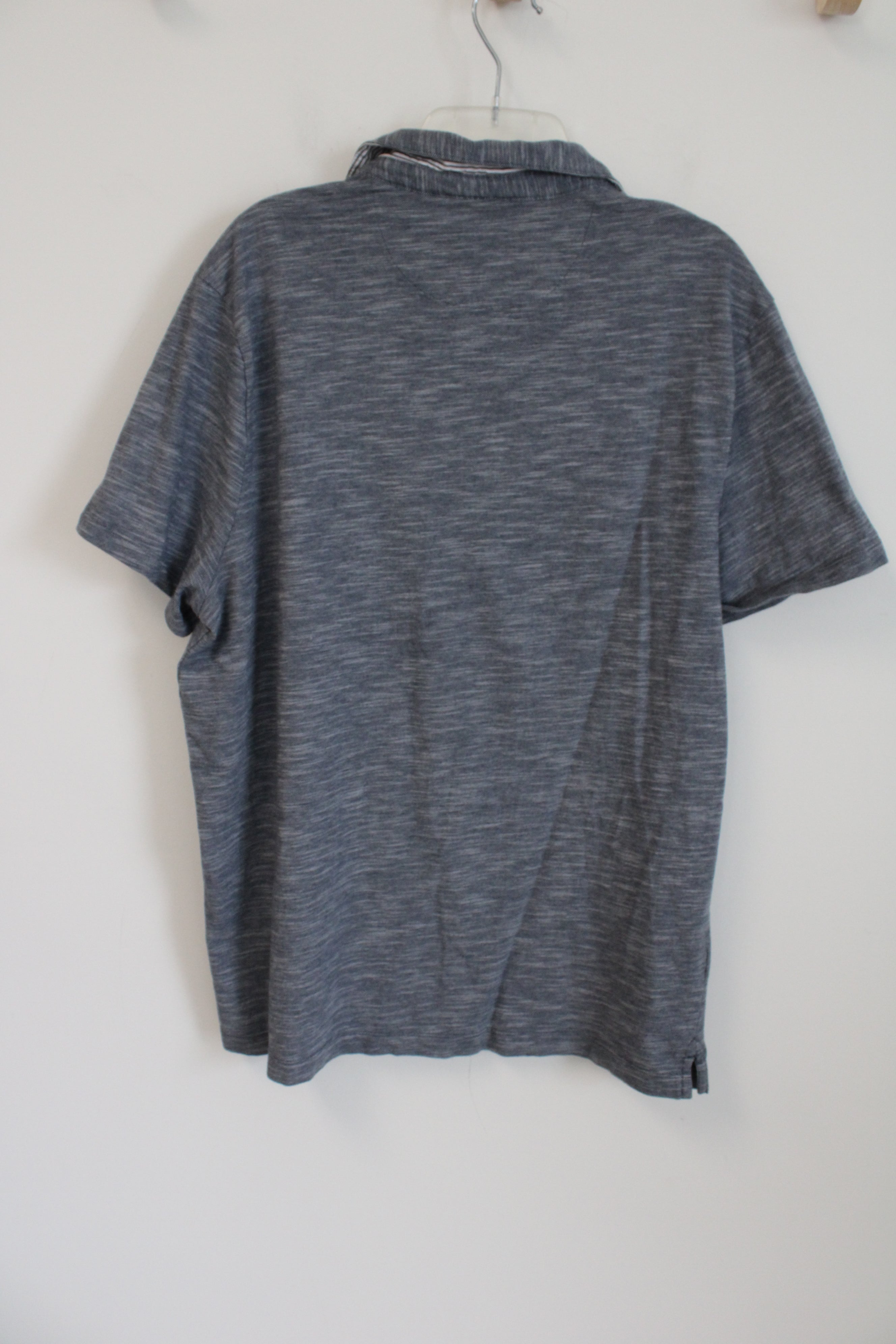 Perry Ellis Gray Polo Cotton Shirt | XL