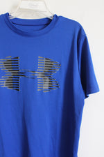 Under Armour Blue Logo Shirt | Youth M (10/12)