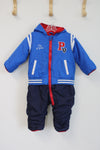 U.S. Polo Assn. Blue Snow Suit | 18M