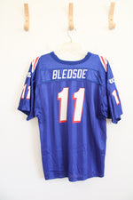 Wilson New England Patriots #11 Bledsoe Jersey | Youth XL (18/20)