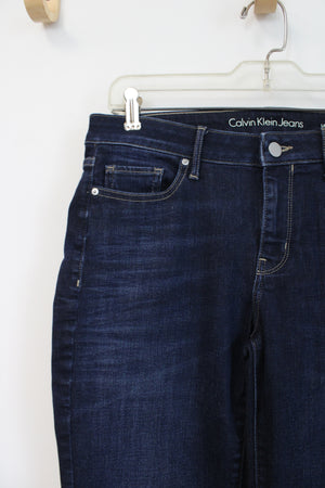 Calvin Klein Straight Fit Dark Wash Jeans | 28X32