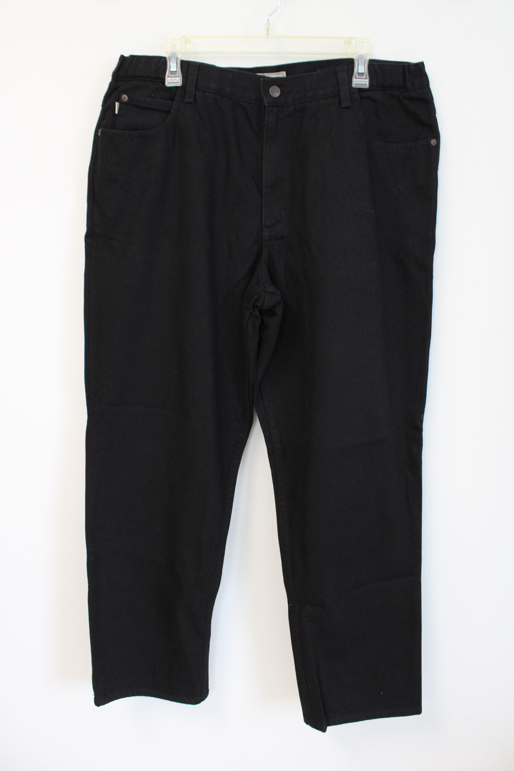 L.L. Bean Comfort Waist Black Vintage Jeans | 38X32