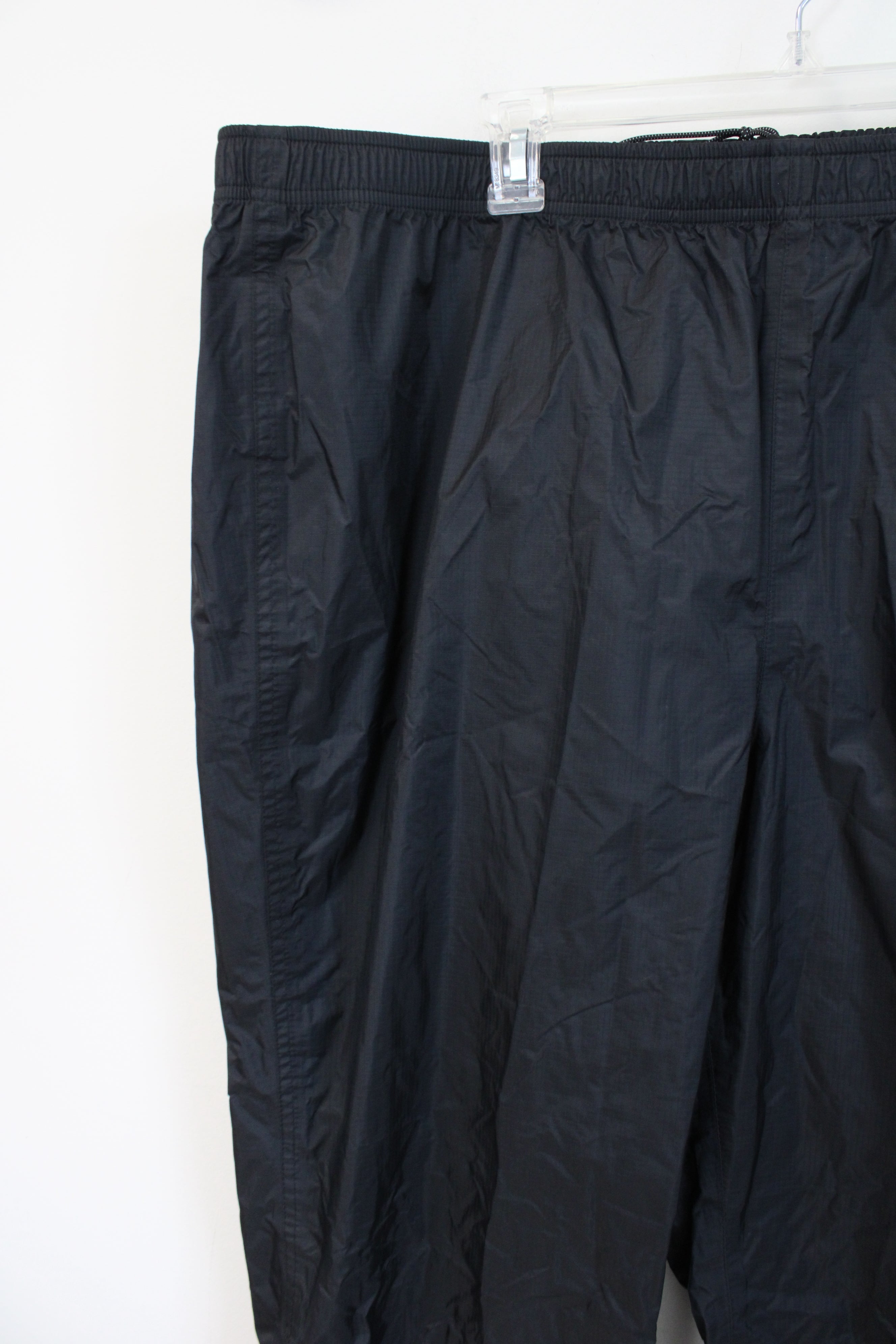 L.L. Bean Black Windbreaker Pants | XL