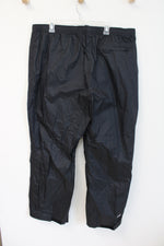 L.L. Bean Black Windbreaker Pants | XL