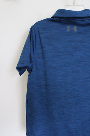 Under Armour Blue Polo Shirt | Youth XS (6)