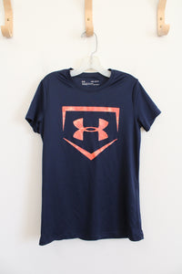 Under Armour Navy Athletic Shirt | Youth M (10/12)