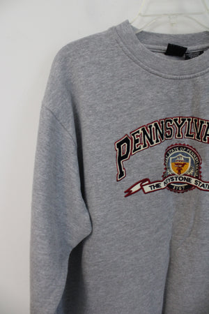 State Of Mine Pennsylvania Embroidered Soft Sweatshirt | L