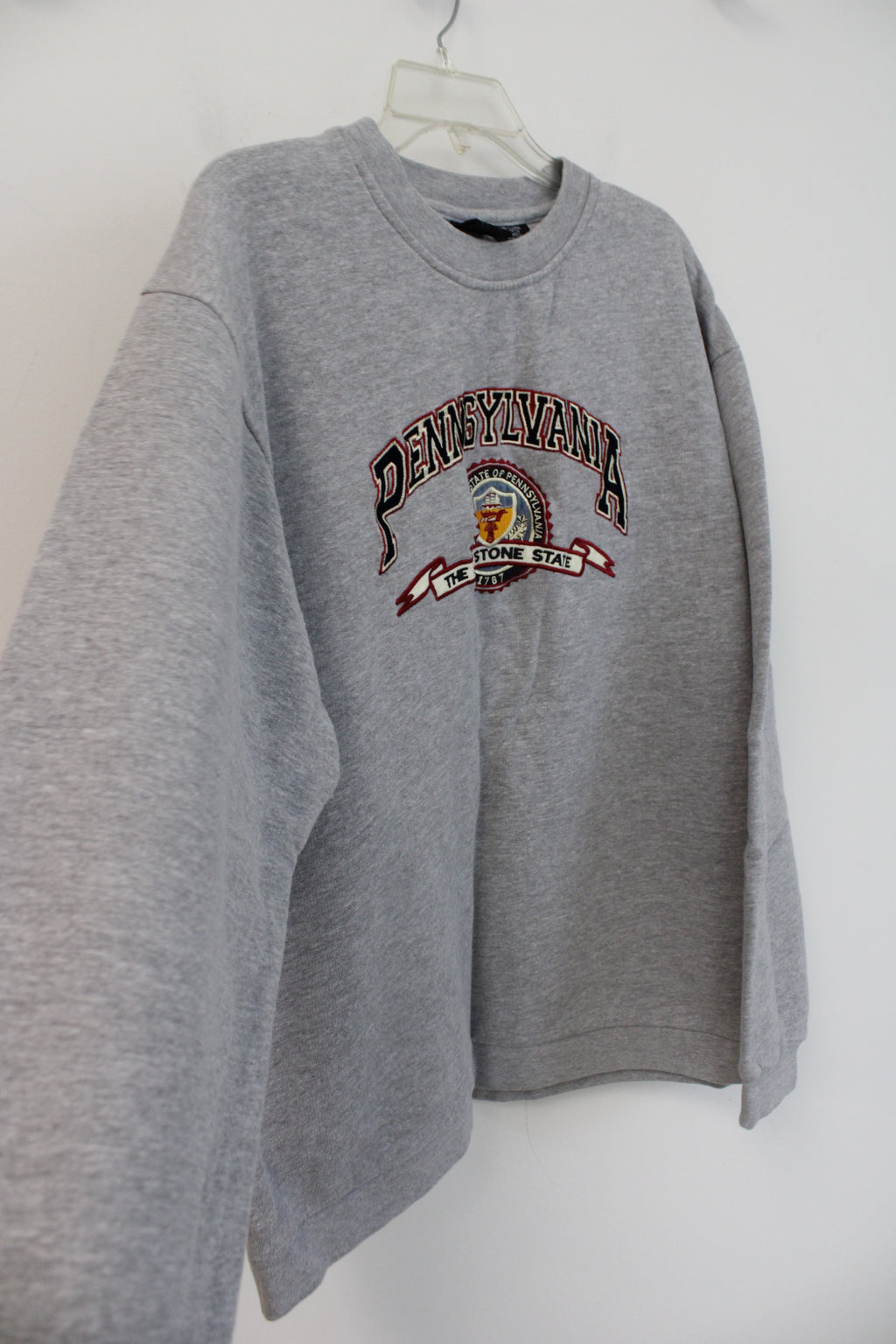 State Of Mine Pennsylvania Embroidered Soft Sweatshirt | L