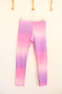 Wonder Nation Purple & Pink Ombre Leggings | Youth XXL (18)