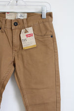 NEW Levi's 511 Medal Bronze Skinny Fit Pants | Youth 8