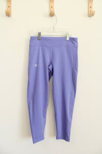 Under Armour Periwinkle Purple Leggings | Youth M (10/12)