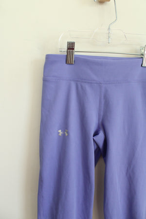 Under Armour Periwinkle Purple Leggings | Youth M (10/12)