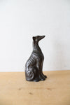 Vintage Brass Greyhound Figurine
