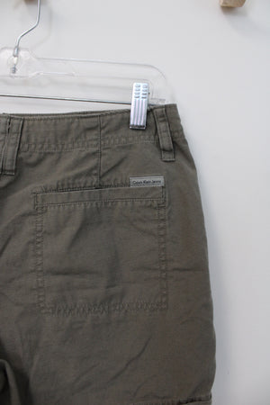 Calvin Klein Olive Green Shorts | 6