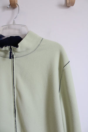 Sport Savvy Light Green Fleece Jacket | L