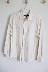 NEW Pronto Uomo Slim Fit Cream Button Down Shirt | 16 1/2 - 34/35 – Jubilee  Thrift