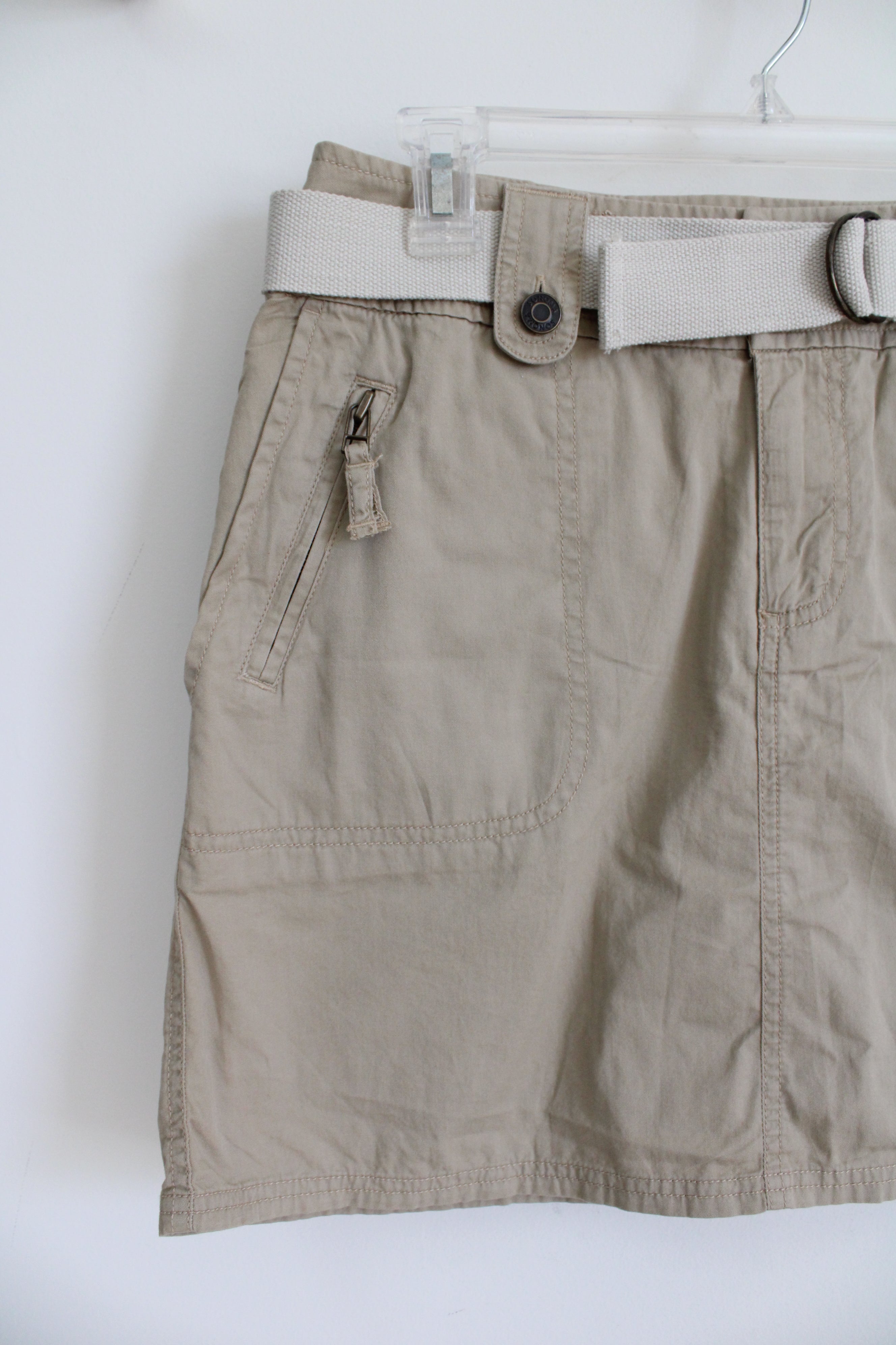 NEW Sonoma Tan Belted Skort | 8