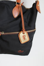 Dooney & Bourke Black Nylon Vanessa Bag Purse