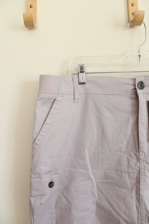 NEW Lee Flex-To-Go Mid Rise Light Purple Skort | 18