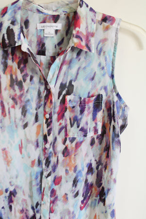 Liz Claiborne Multi-Colored Blouse | S