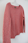 Cabela's Merino Wool Pink Knit Sweater | L