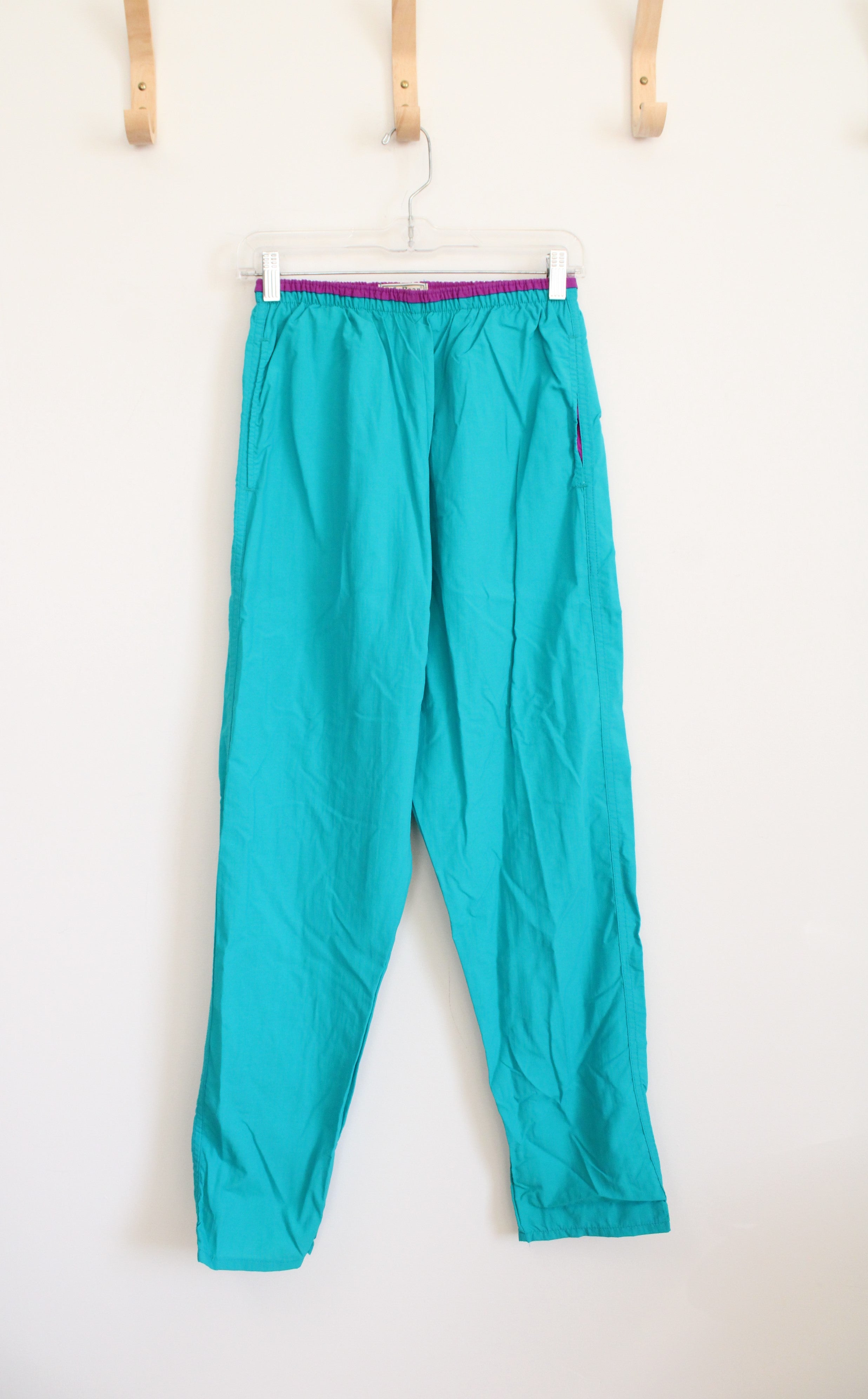 L.L. Bean Teal Nylon Pants | M