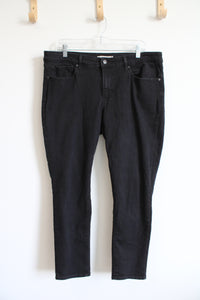 Levi's 711 Black Skinny Jeans | 33/16