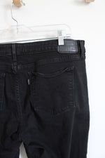 Levi's 711 Black Skinny Jeans | 33/16