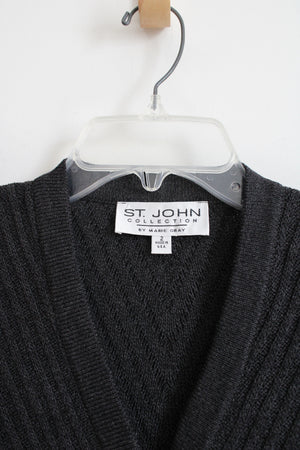 St. John Collection By Marie Gray Ribbed Knit Cardigan | 2