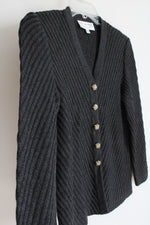 St. John Collection By Marie Gray Ribbed Knit Cardigan | 2