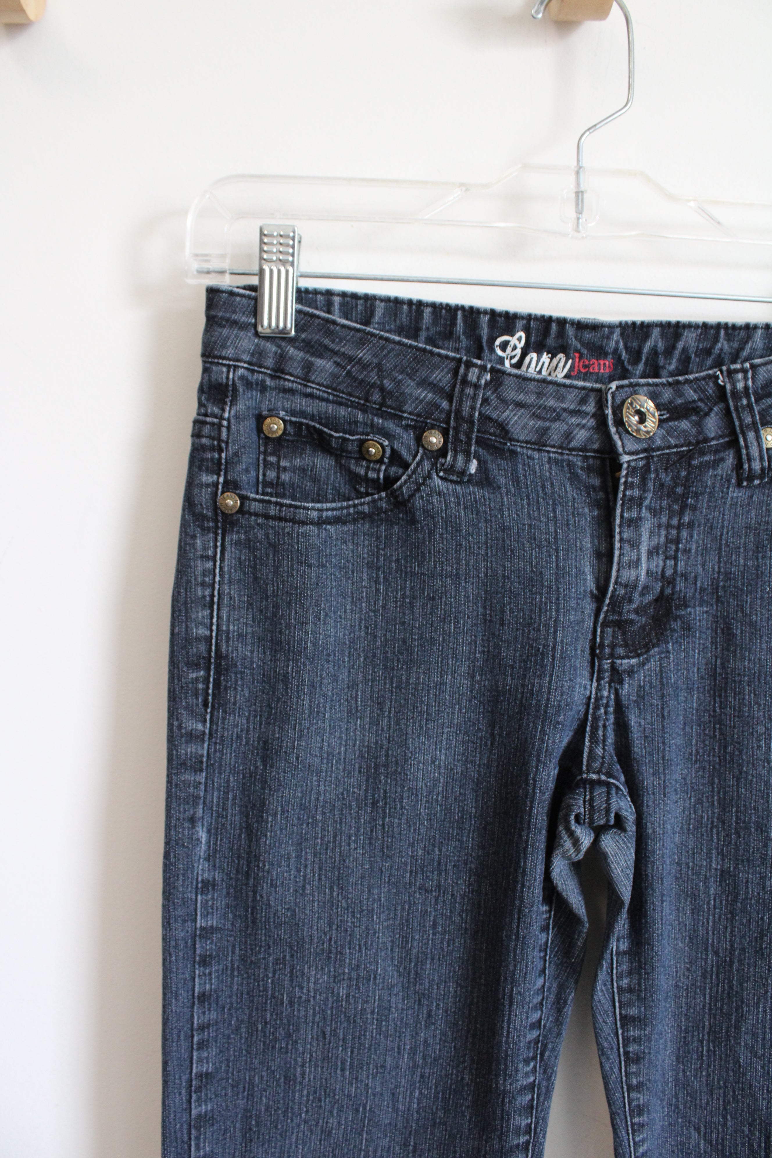 Cara Jeans Dark Wash Jeans | 3/4