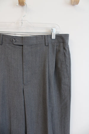 Joseph & Feiss International Gray Dress Pants | 33X32