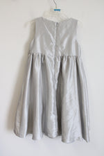 Gymboree Silver Shimmer Dress | Youth 7