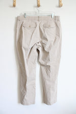 Lee Comfort Stretch Waistband Khaki Pants | 18 Short