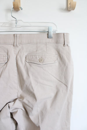 Lee Comfort Stretch Waistband Khaki Pants | 18 Short