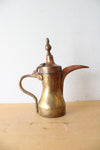 Vintage Brass Middle Eastern Coffee Pot