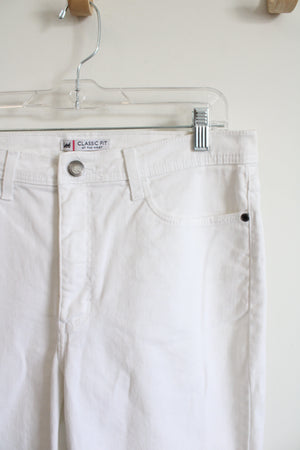 Lee Classic Fit At The Waist White Jeans | 14