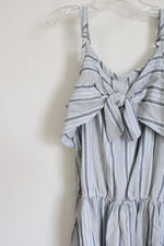 Abercrombie Kids Blue & White Striped Dress | Youth 13/14