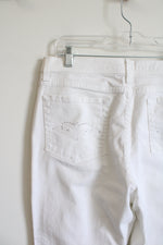 Lee Classic Fit At The Waist White Jeans | 14