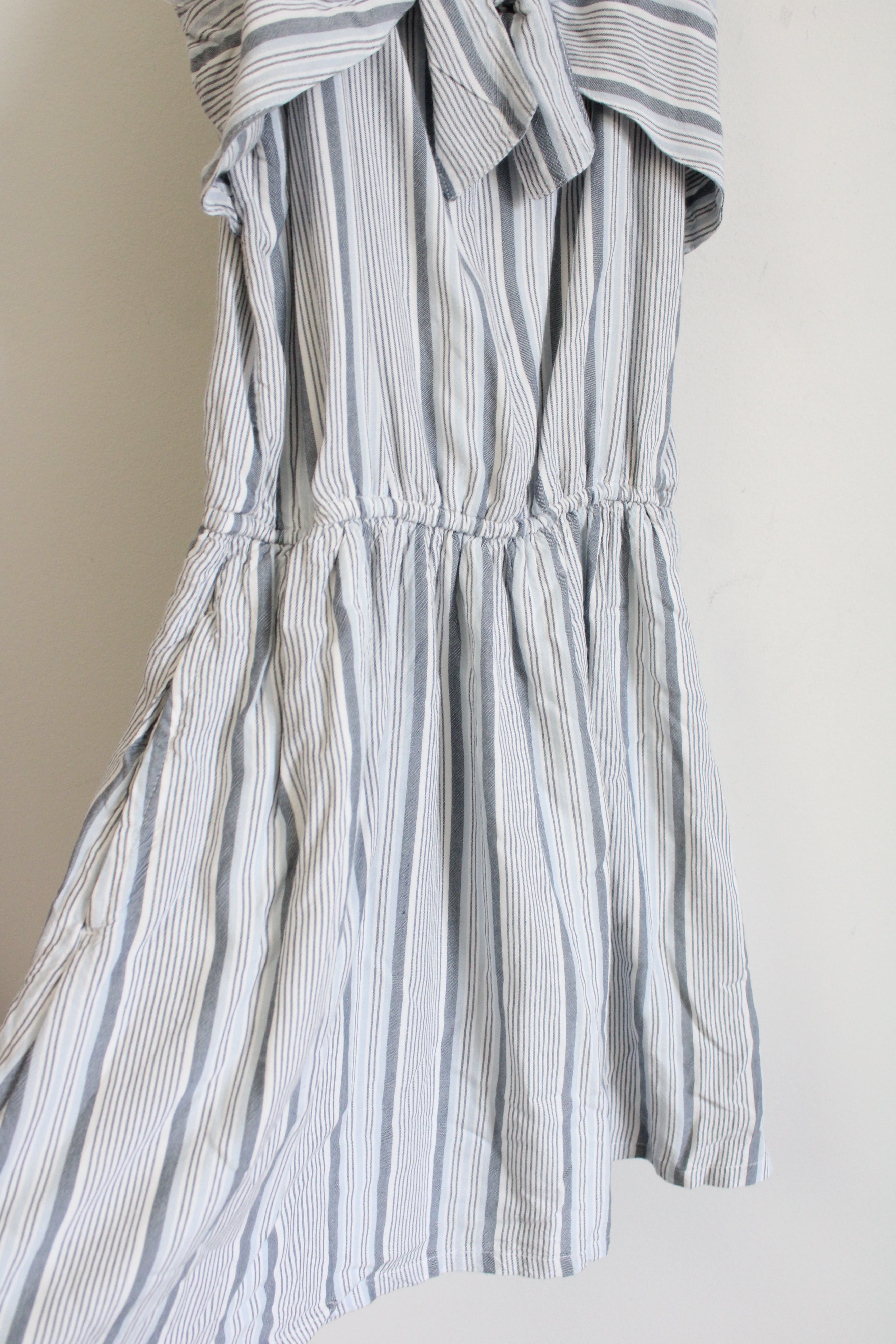 Abercrombie Kids Blue & White Striped Dress | Youth 13/14