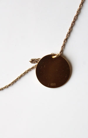 Forstner Graduation Cap Gold Filled Pendant Necklace