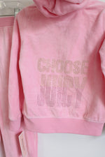 NEW Juicy Couture Pink Velvet 2 Piece Jacket & Pants Set | Youth 5