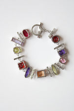 Park Lane Center Stage Multi-Colored Crystal Toggle Bracelet