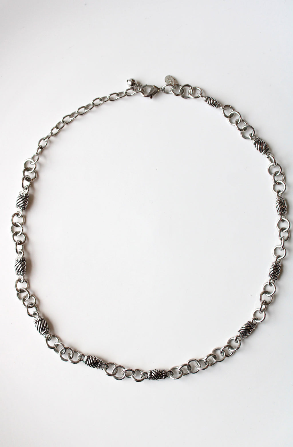 Joan Rivers Silver Chain Necklace