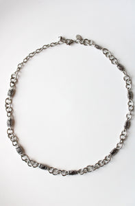 Joan Rivers Silver Chain Necklace