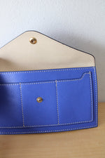 Dooney & Bourke Cobalt Blue Envelope Wallet Wristlet