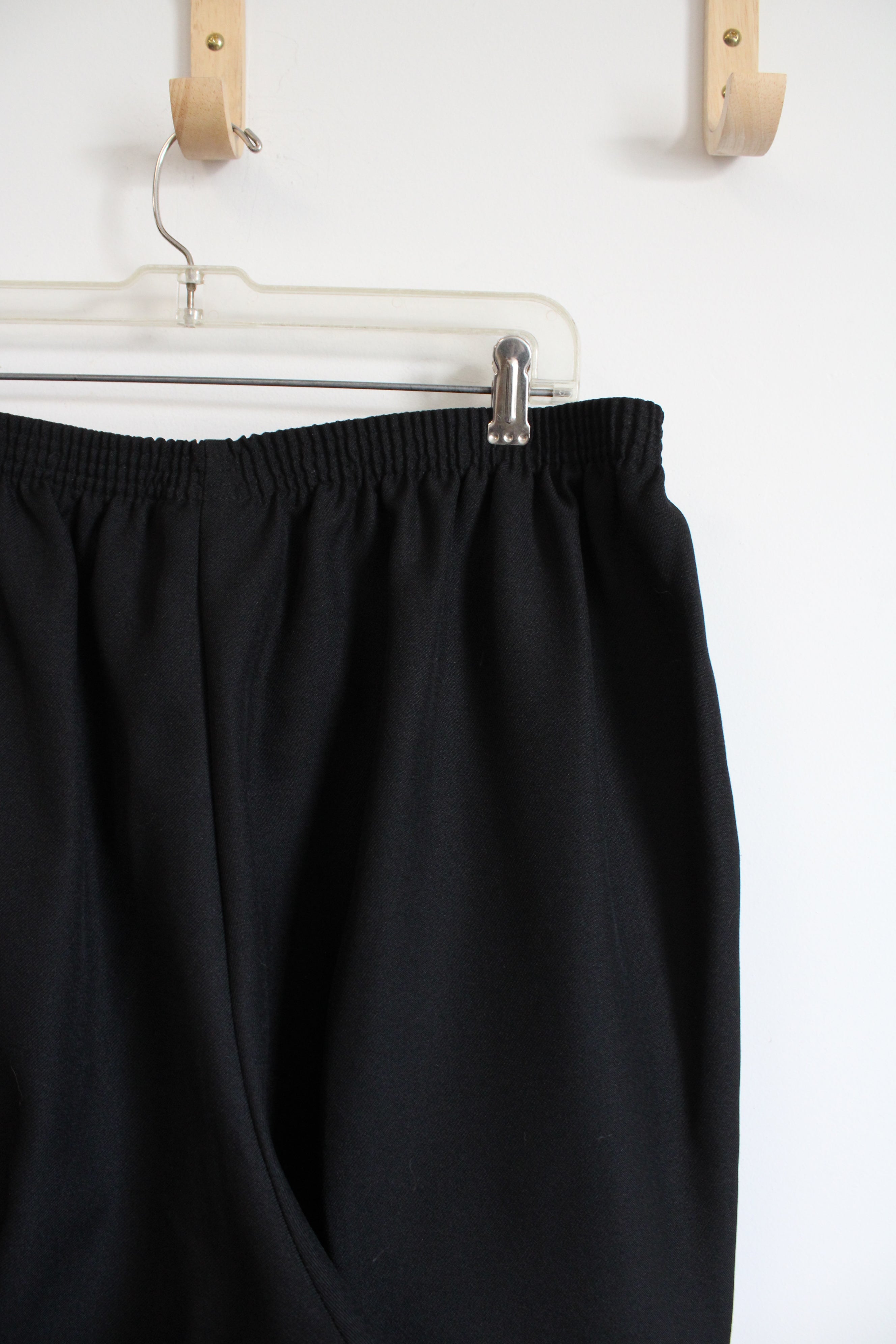 Alfred Dunner Black Trouser Pants | 20W