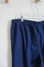 Alfred Dunner Blue Denim Trouser Pants | 20