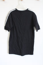 Adidas Loose Fit Black Logo T-Shirt Dress | Youth S (7/8)